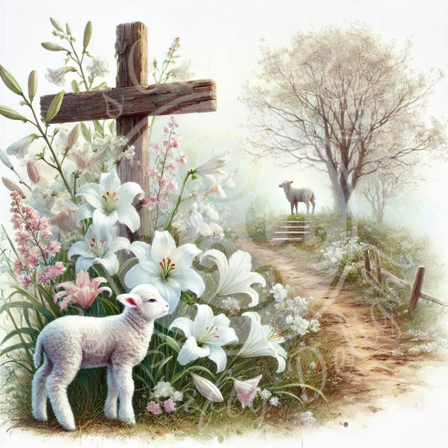 3 Lamb and Cross